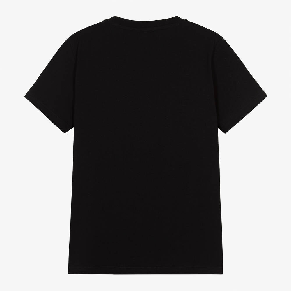 Balmain Black Balmain Paris Cotton T-Shirt