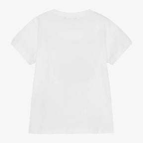 Balmain White Balmain Paris Cotton T-Shirt