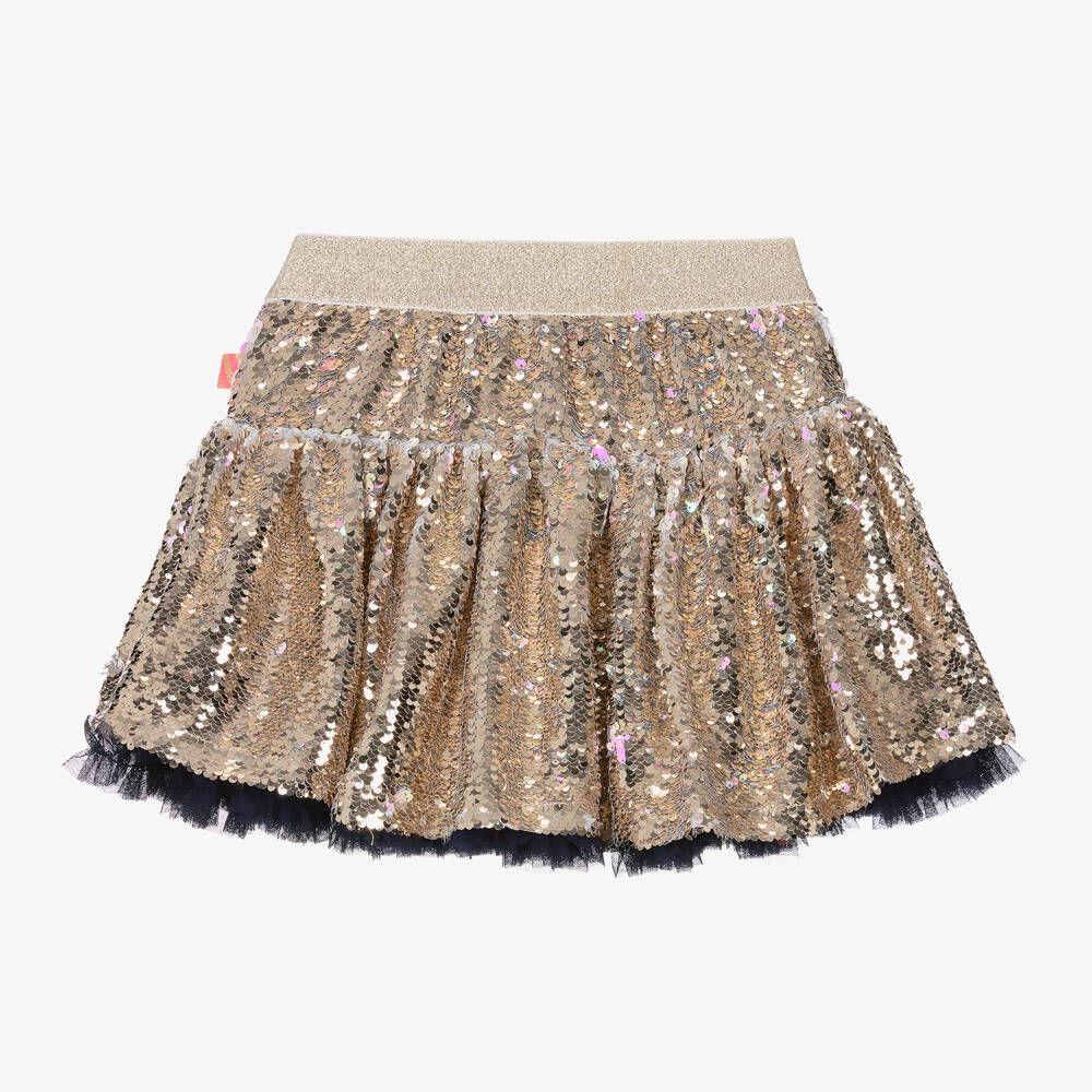 Gold sequin skirt asda best sale