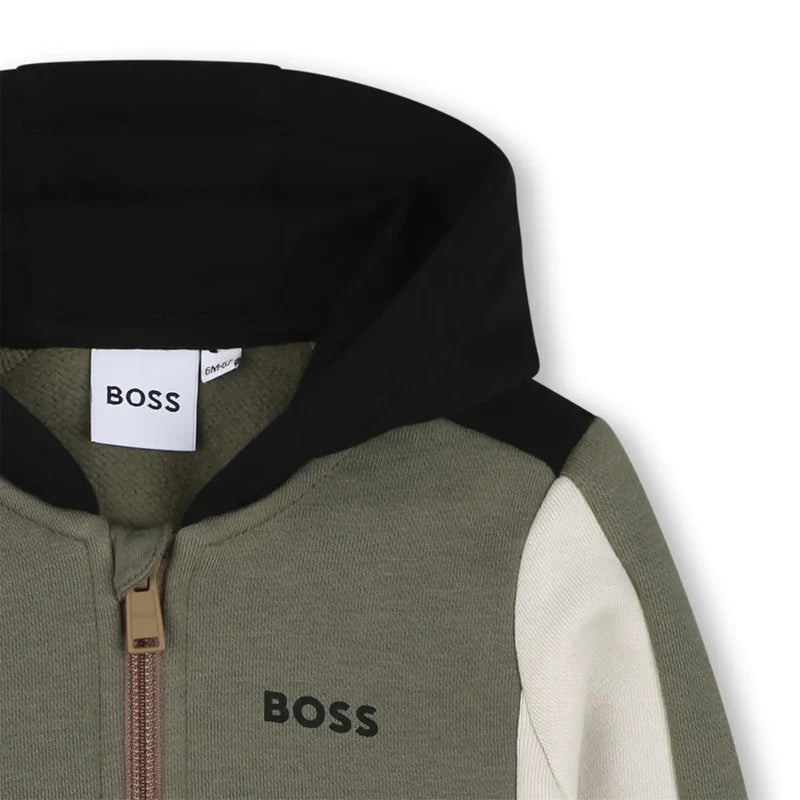 NEW!! BOSS Baby Boys Green Tracksuit