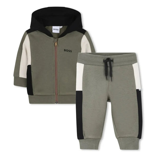 NEW!! BOSS Baby Boys Green Tracksuit