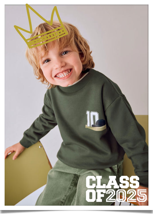 Mayoral - Olive Boy Sweatshirt