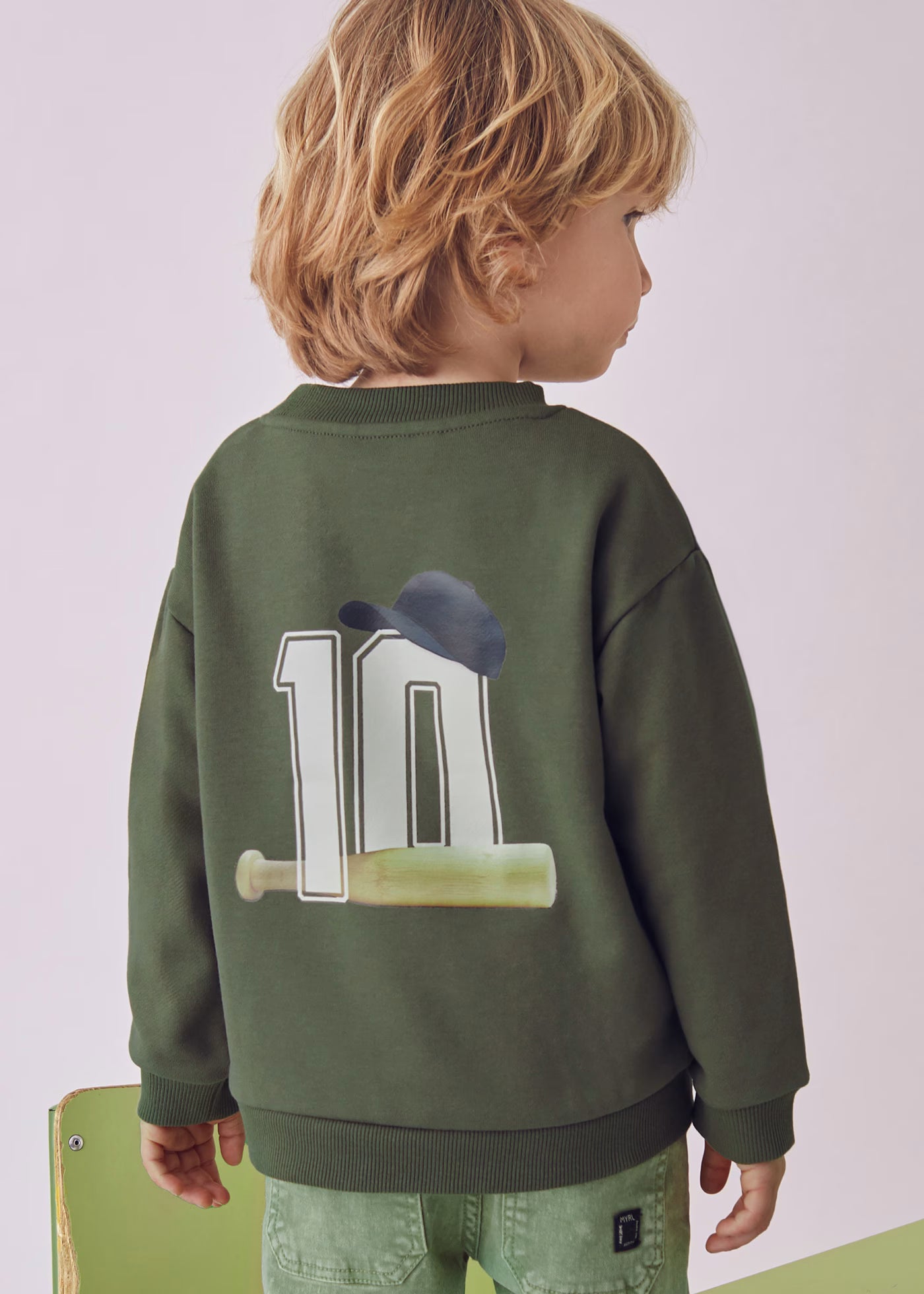 Mayoral - Olive Boy Sweatshirt