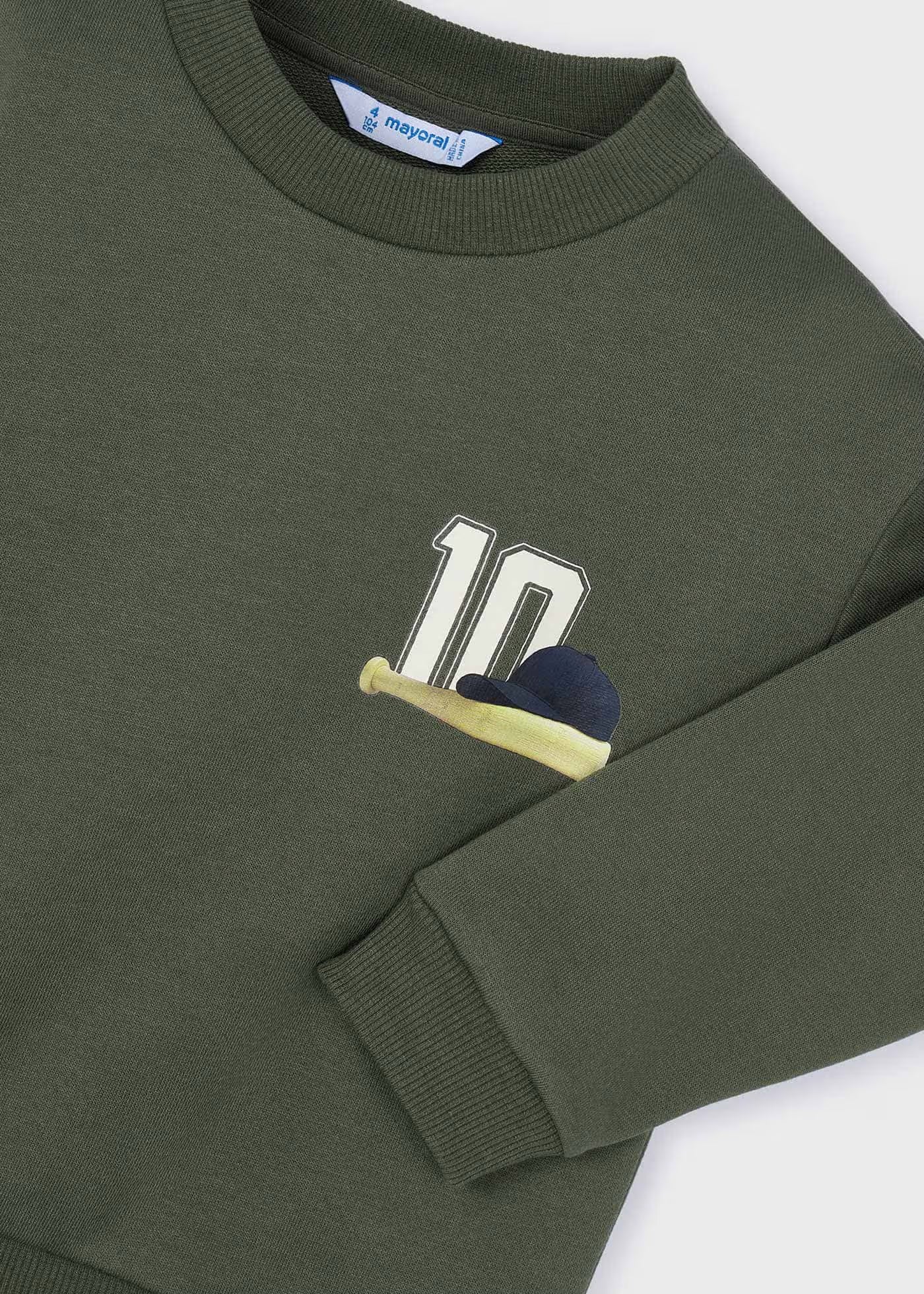 Mayoral - Olive Boy Sweatshirt