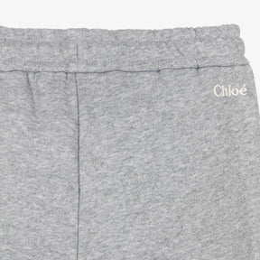 Chloé Girls Grey Embroidered 2 piece set