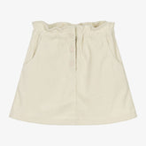 EMC Girls Ivory Corduroy Skirt