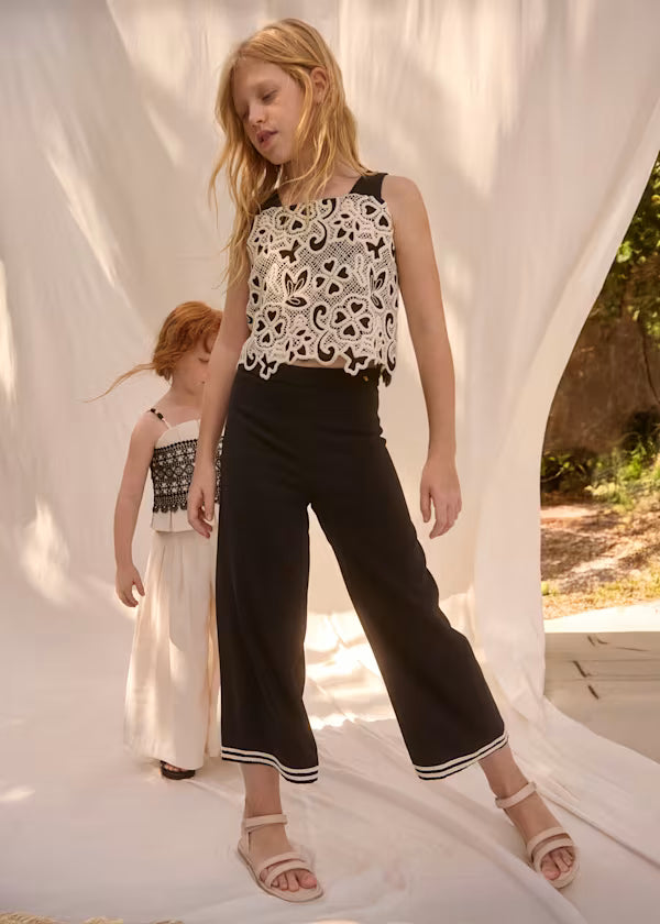 Abel & Lula - Girl Culotte Pants and Top Set