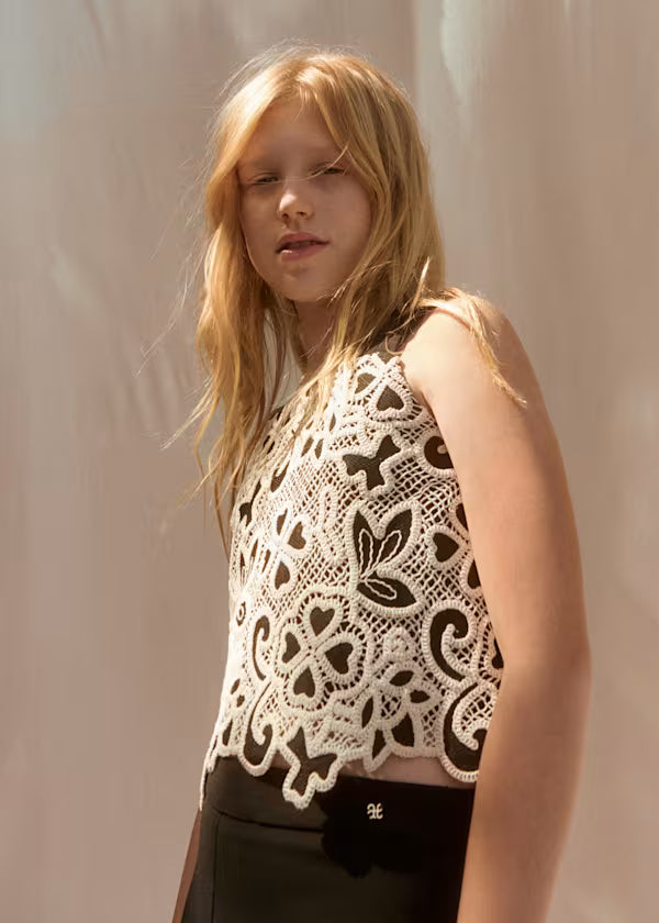 Abel & Lula - Girl Culotte Pants and Top Set