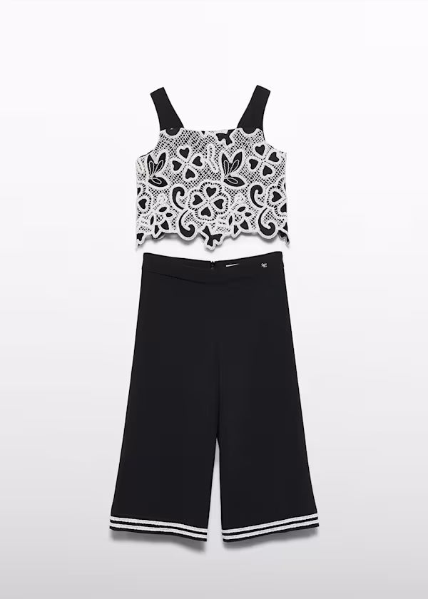 Abel & Lula - Girl Culotte Pants and Top Set