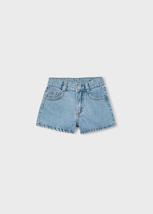 Mayoral - Girl Denim Shorts — Light Denim