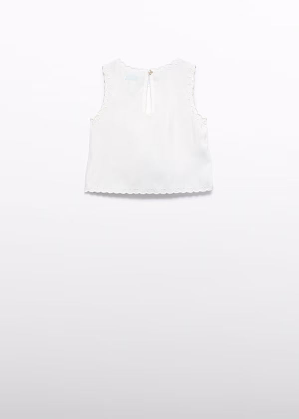 Abel & Lula - Girl Embroidered Top