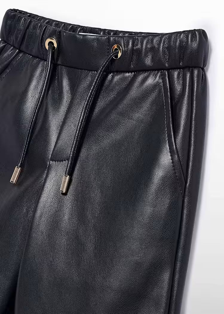Abel & Lula - Girl Faux Leather Culotte Pants