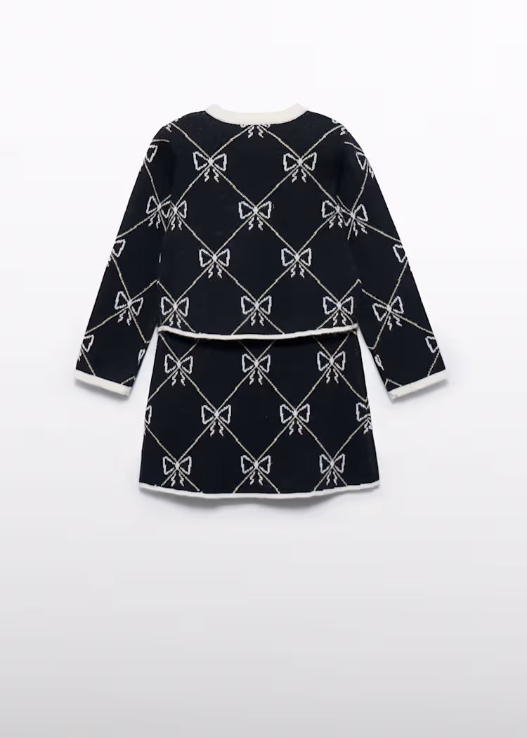 Abel & Lula - Girl Knit Skirt Set