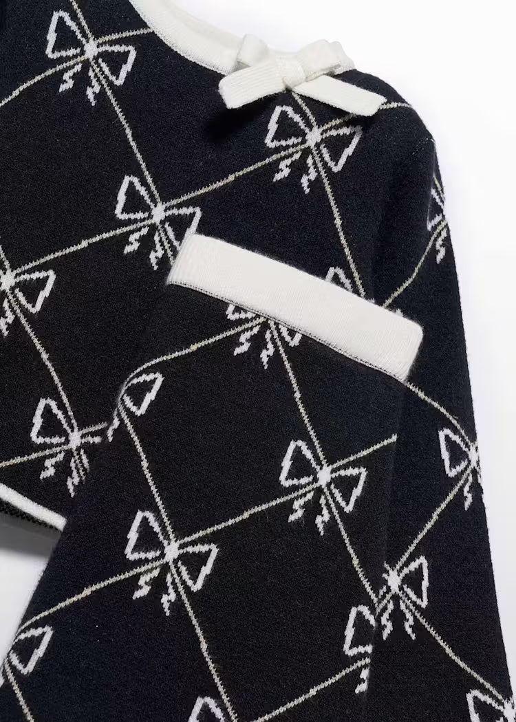 Abel & Lula - Girl Knit Skirt Set