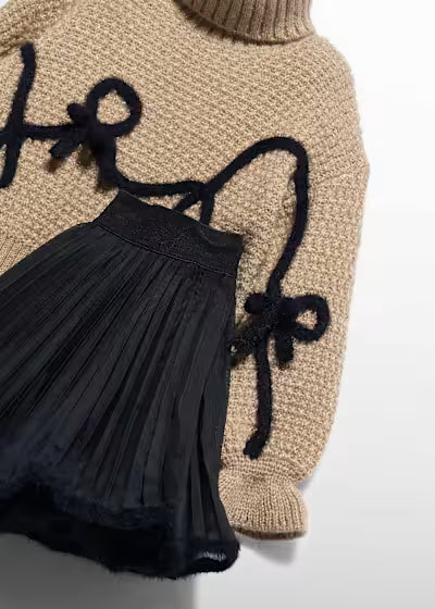 Abel & Lula - Girl Knit Skirt Set