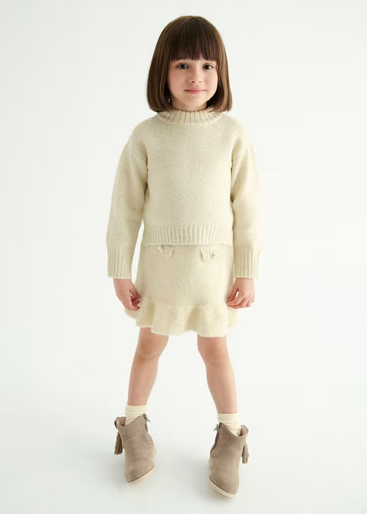 Abel & Lula - Girl Knit Skirt Set