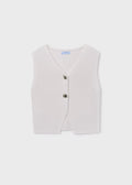 Mayoral - Girl Knit Top White