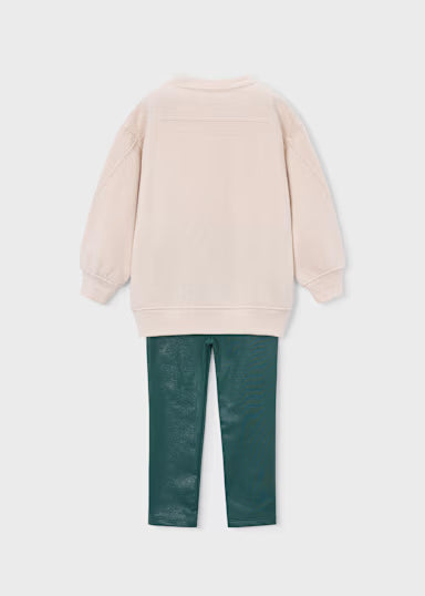 Mayoral - Girl Leggings and Sweatshirt Set