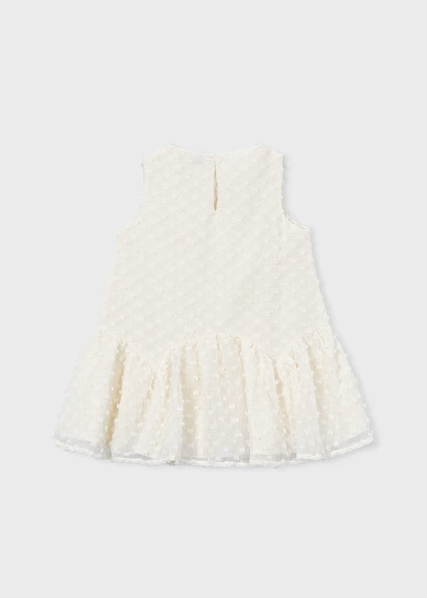 Mayoral 3911 White Dress 4y