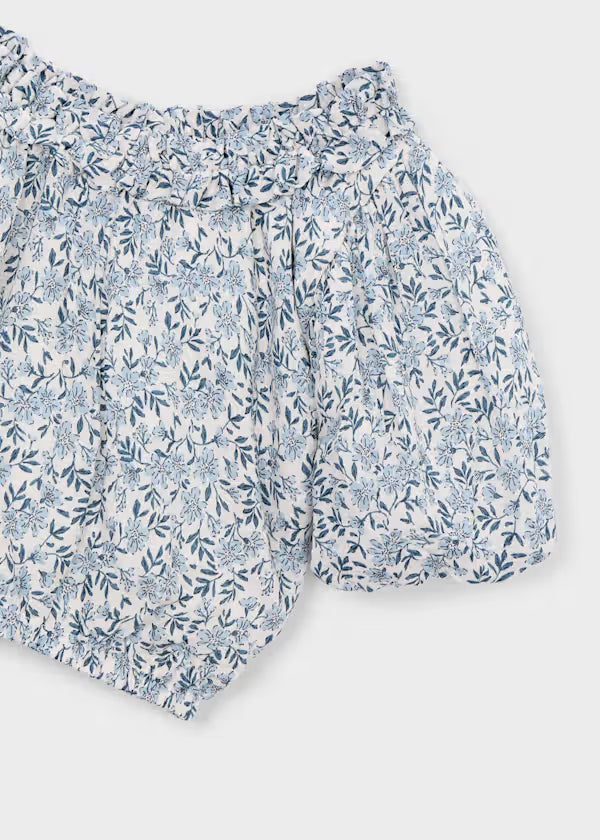 Mayoral - Girl Flower Printed Set