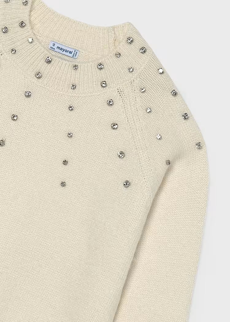 Mayoral - Girl Rhinestone Sweater