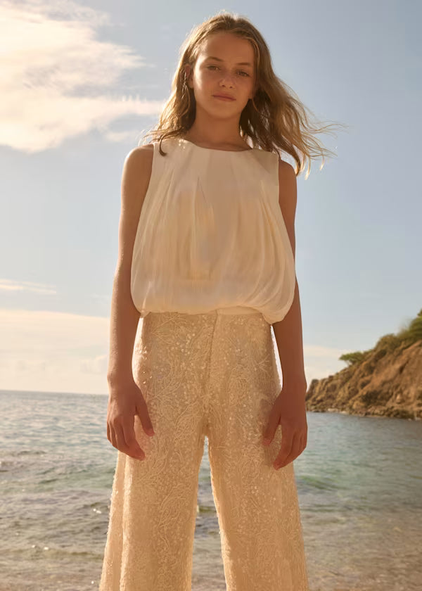 Abel & Lula - Girl Sequin Pants and Top Set