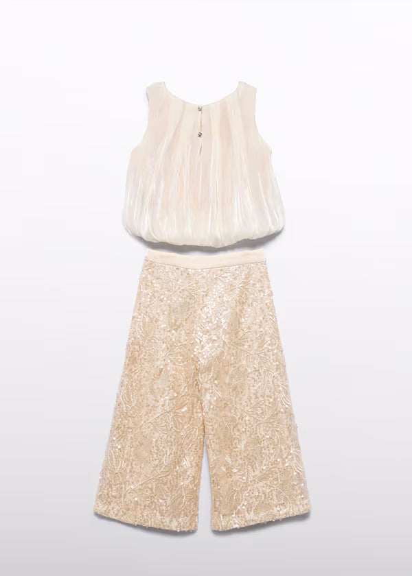 Abel & Lula - Girl Sequin Pants and Top Set