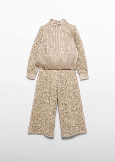 Abel & Lula - Girl Shimmer Pants Set