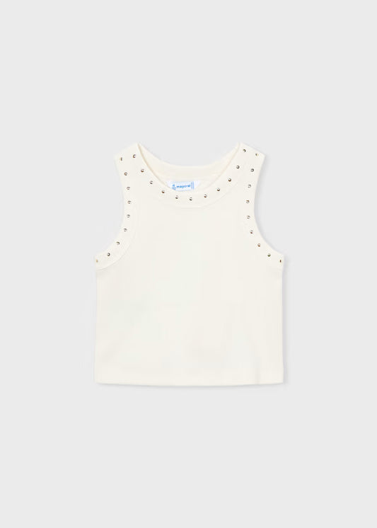 Mayoral 3021 White Top 3y