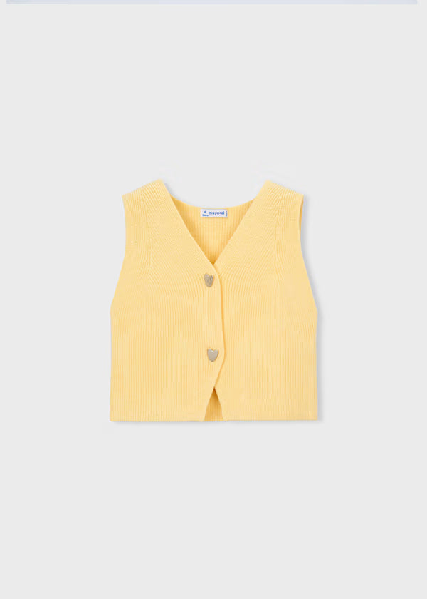 Mayoral - Girl Yellow Vest