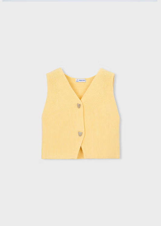 Mayoral - Girl Yellow Vest