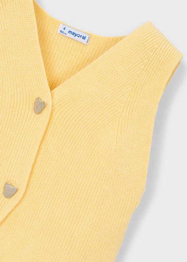 Mayoral - Girl Yellow Vest