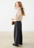 Mayoral - Girl Wide Legged Grey Jeans