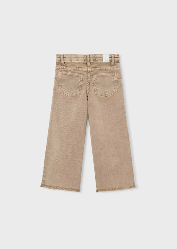 Mayoral - Girl Wide Legged Brown Pants