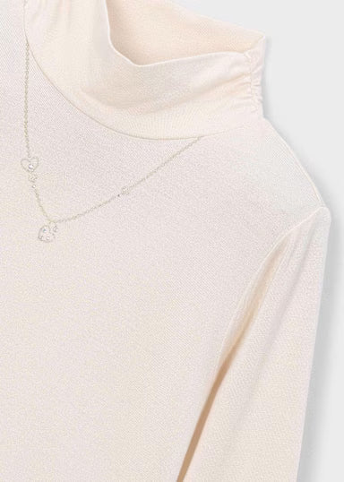 Mayoral - Girls Mock Neck Sweater