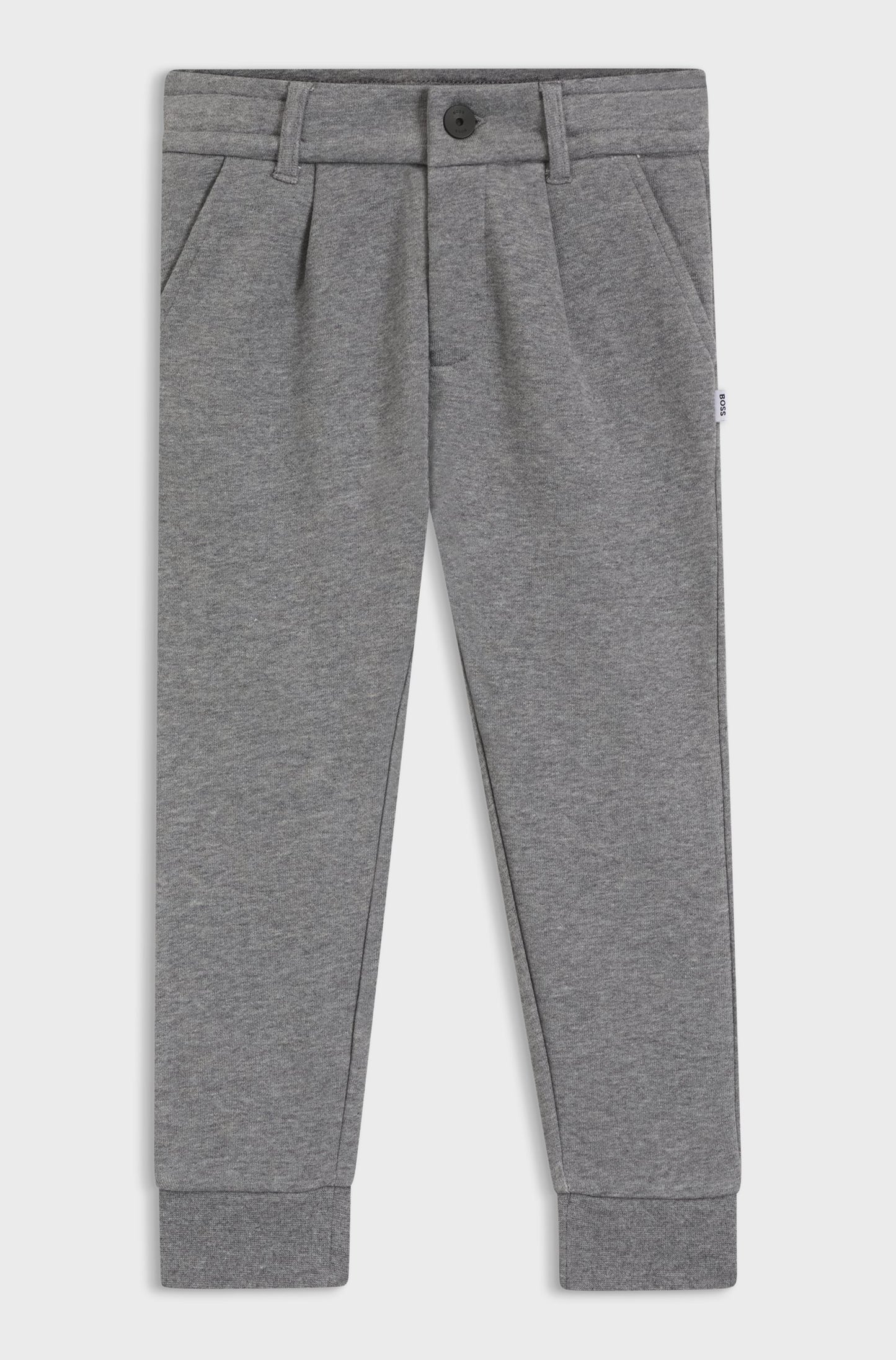 NEW!! BOSS Kids Cotton-Blend Tracksuit Bottoms