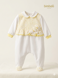 Bimbalo - Baby Girl Yellow Flower Onesie