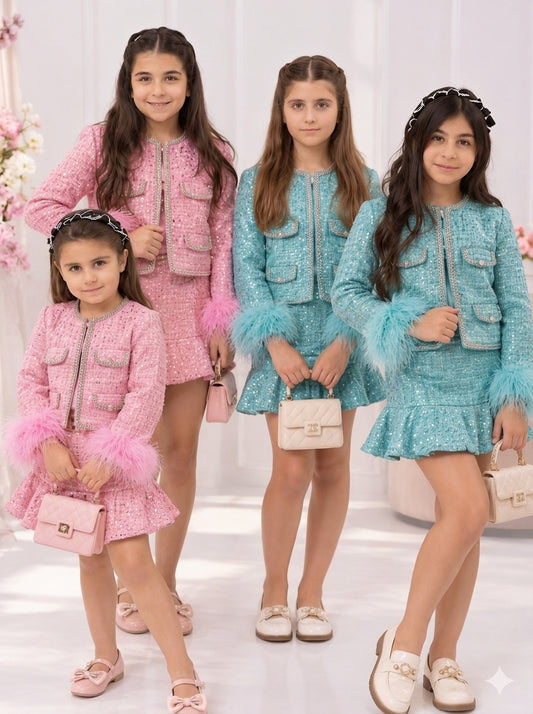 NEW!!! Tina Mur Turquoise Lilly Set