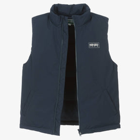 KENZO KIDS Teen Navy Blue Down Padded Gilet