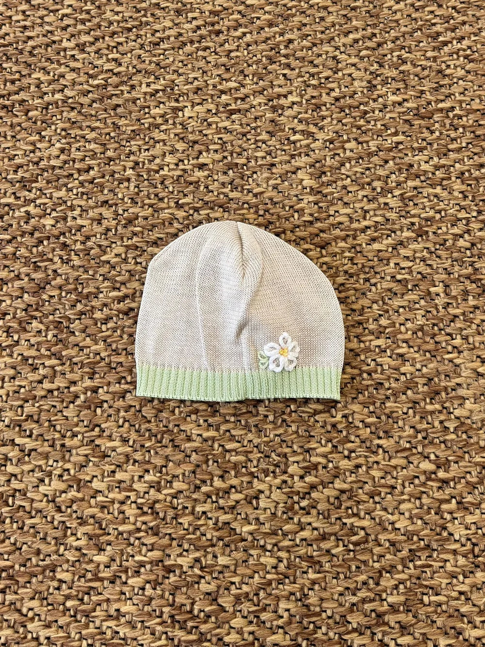 Bimbalò Daisy Garden Knit Baby Hat