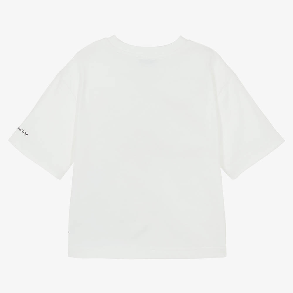 NEW!! MARC JACOBS Boys Ivory Cotton T-Shirt – My Little Shop