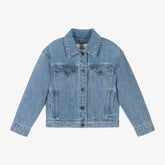 NEW!! MARC JACOBS Girls Blue Crystal Denim Jacket