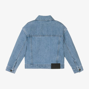 NEW!! MARC JACOBS Girls Blue Crystal Denim Jacket