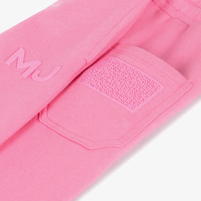 NEW!    MARC JACOBS Girls Pink Cotton Zip-Up Hoodie&Joggers Set