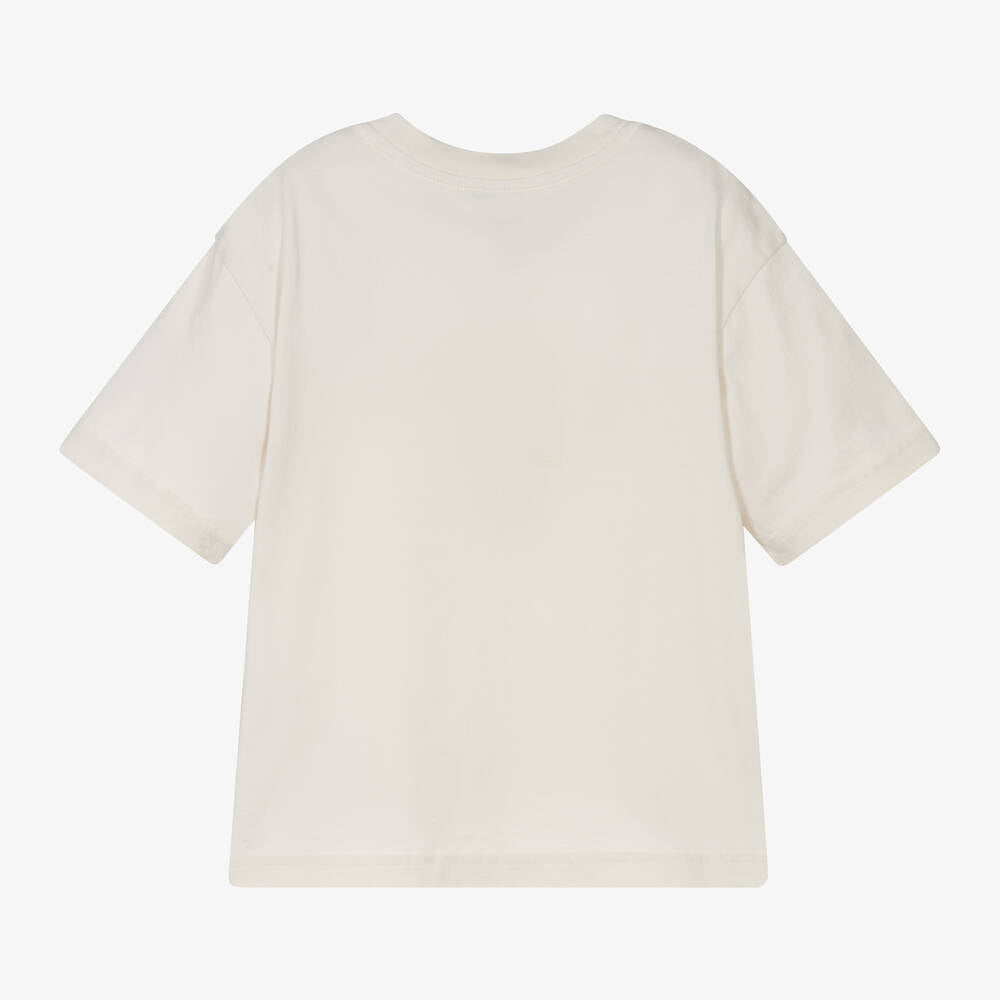 NEW!   MARC JACOBS Light Beige Organic Cotton T-Shirt