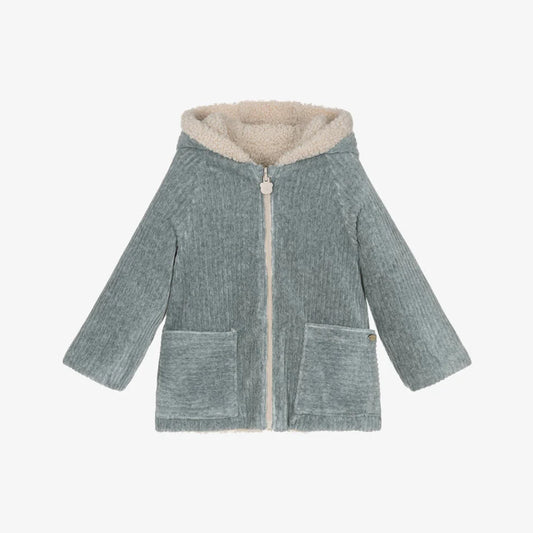 Mayoral - Reversible Shearling Coat - Baby