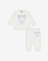 MOSCHINO TEDDY EMBROIDERY FLEECE TRACKSUIT