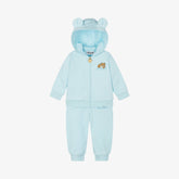 NEW!   Moschino Baby Blue Organic Cotton Tracksuit