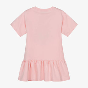 NEW!! Moschino Girls Pink Cotton Teddy Bear Dress