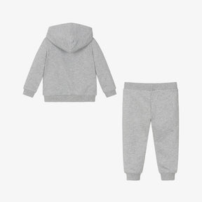 NEW!!   Moschino Grey Cotton Teddy Bear Tracksuit